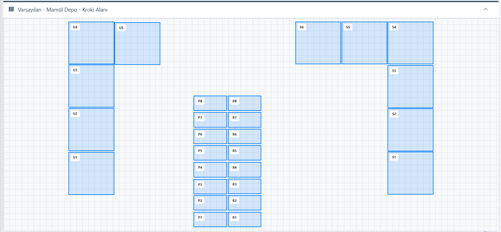 Mamul Depo İnteraktif Kroki Alanı